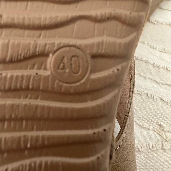 New Stylish Tan Women's Sandals size 40 - Picture 5 of 6